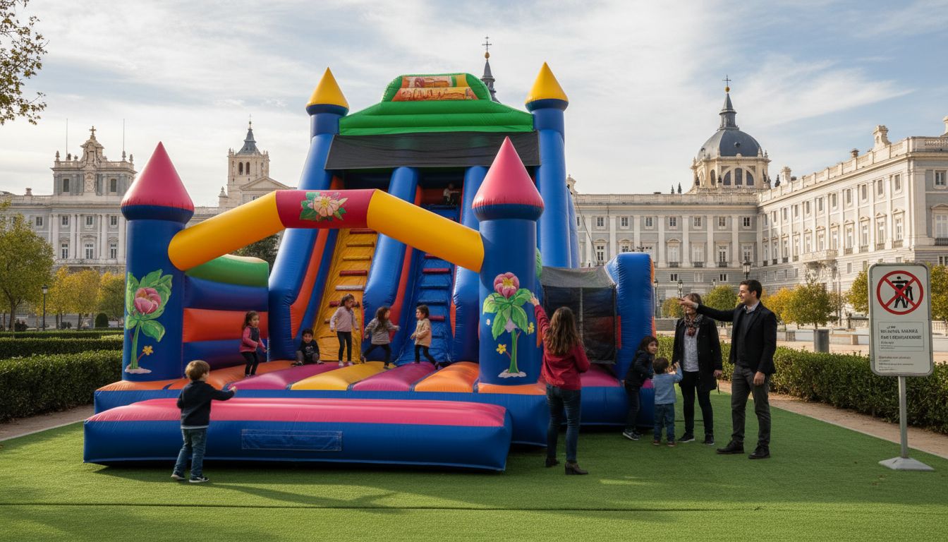 como afectaran en madrid las nuevas exigencias de seguridad para juegos inflables